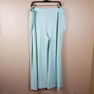 Athleta Wind Down Sleep Wide Leg Pant in Lighthouse Green Size 2X